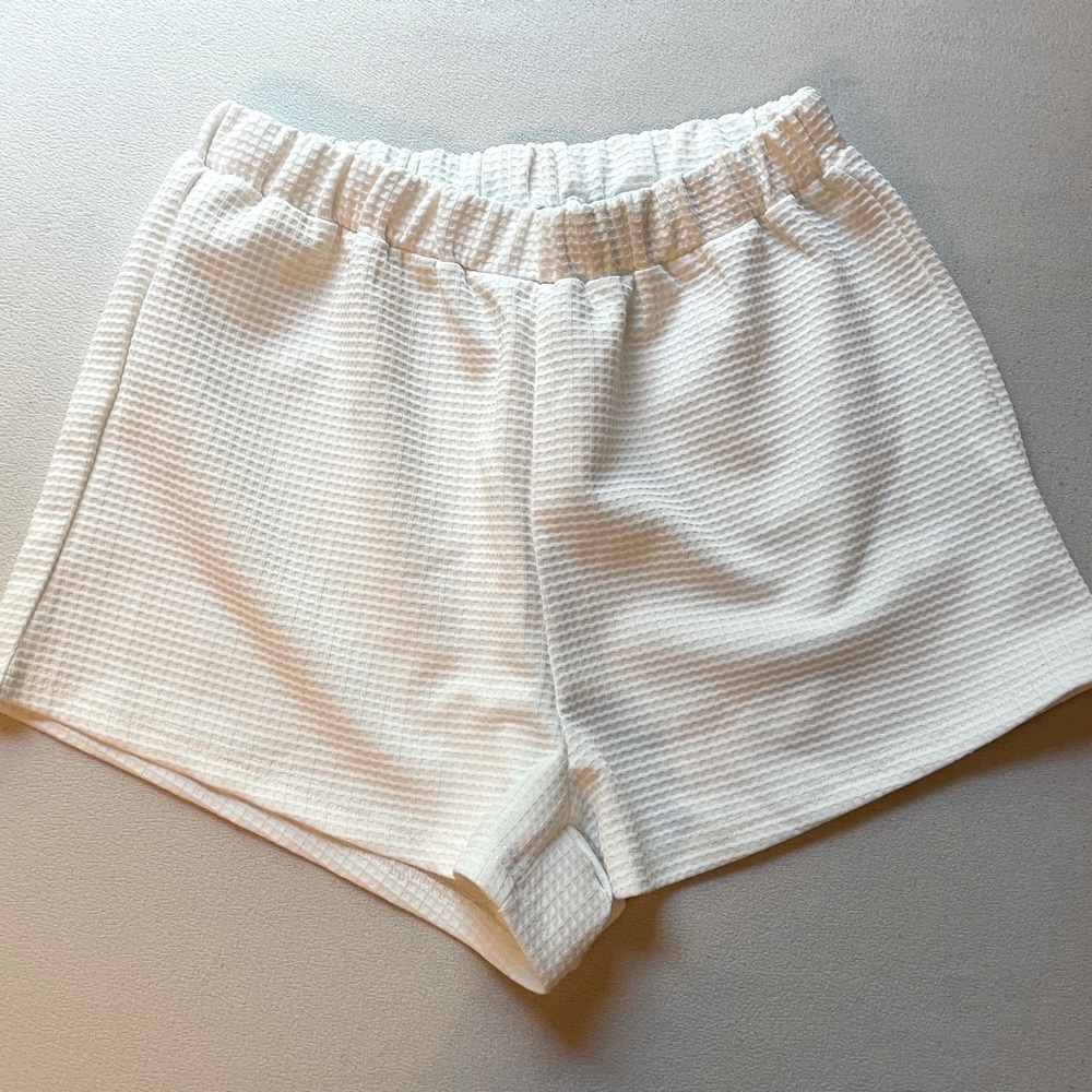 Waffle Knit Style Shorts